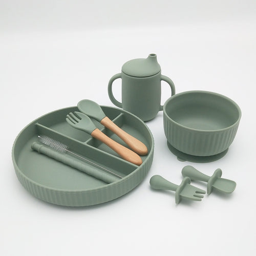 Complete Baby Dining Set with Suction Plate and Cup
