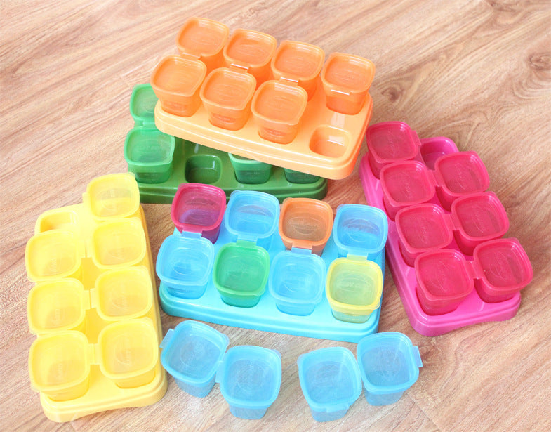 Store Snacks & Purees Easily with Baby Food Box
