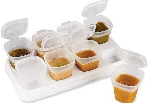 Store Snacks & Purees Easily with Baby Food Box