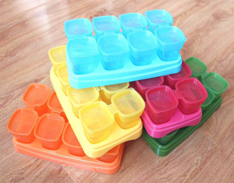 Store Snacks & Purees Easily with Baby Food Box