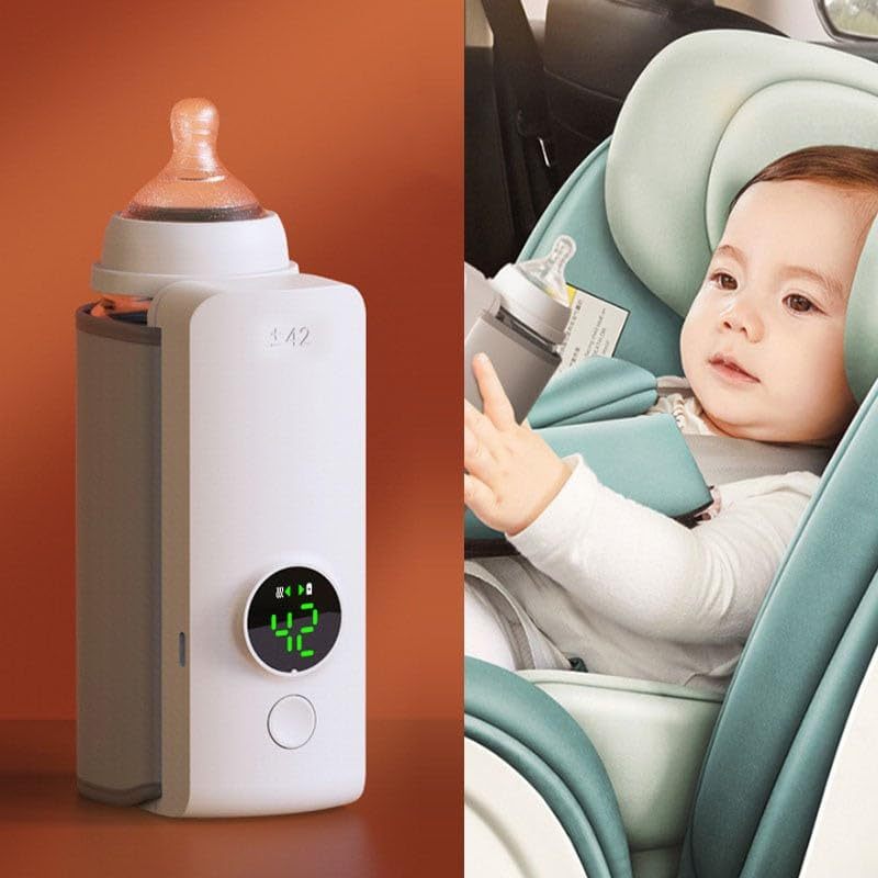 USB Rechargeable Bottle Warmer for On-the-Go Parents