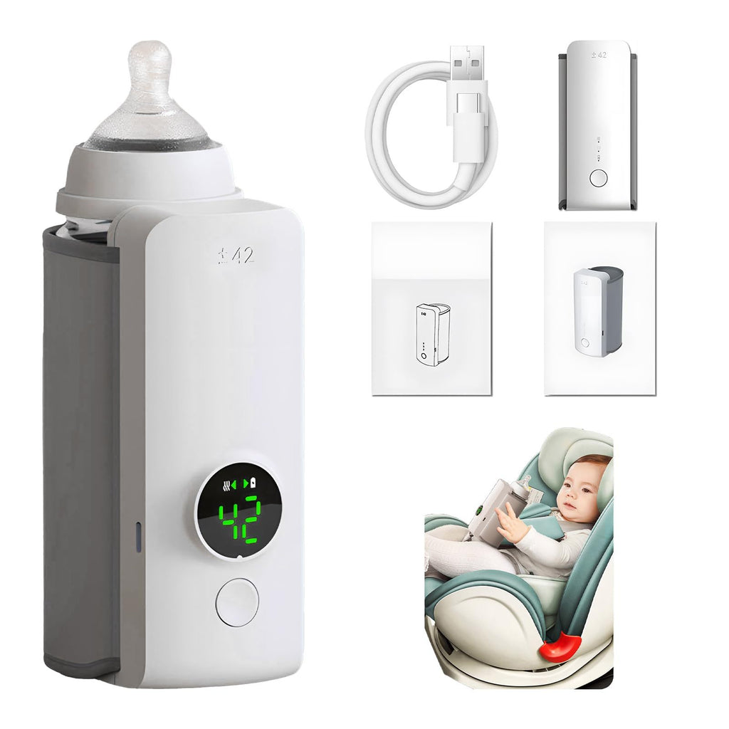 USB Rechargeable Bottle Warmer for On-the-Go Parents
