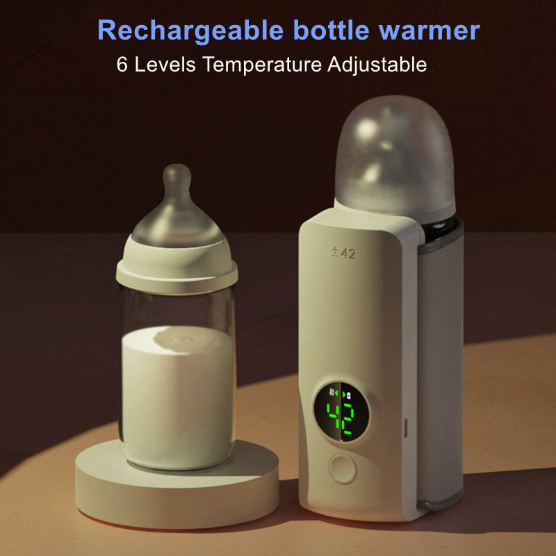 USB Rechargeable Bottle Warmer for On-the-Go Parents
